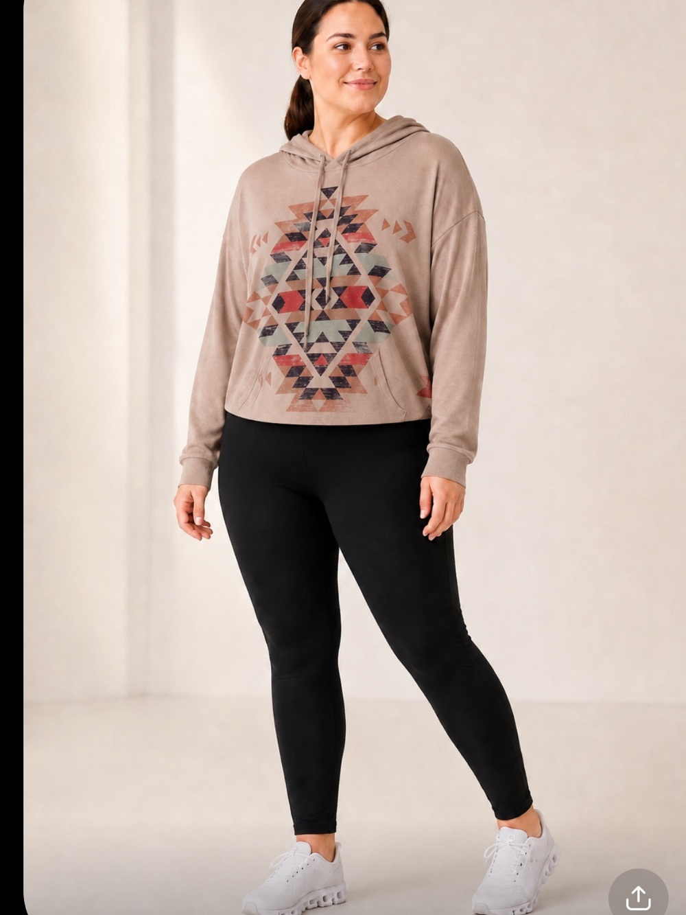 Phil Love Super Soft Hooded Sweater Blouse – Women’s Size Large